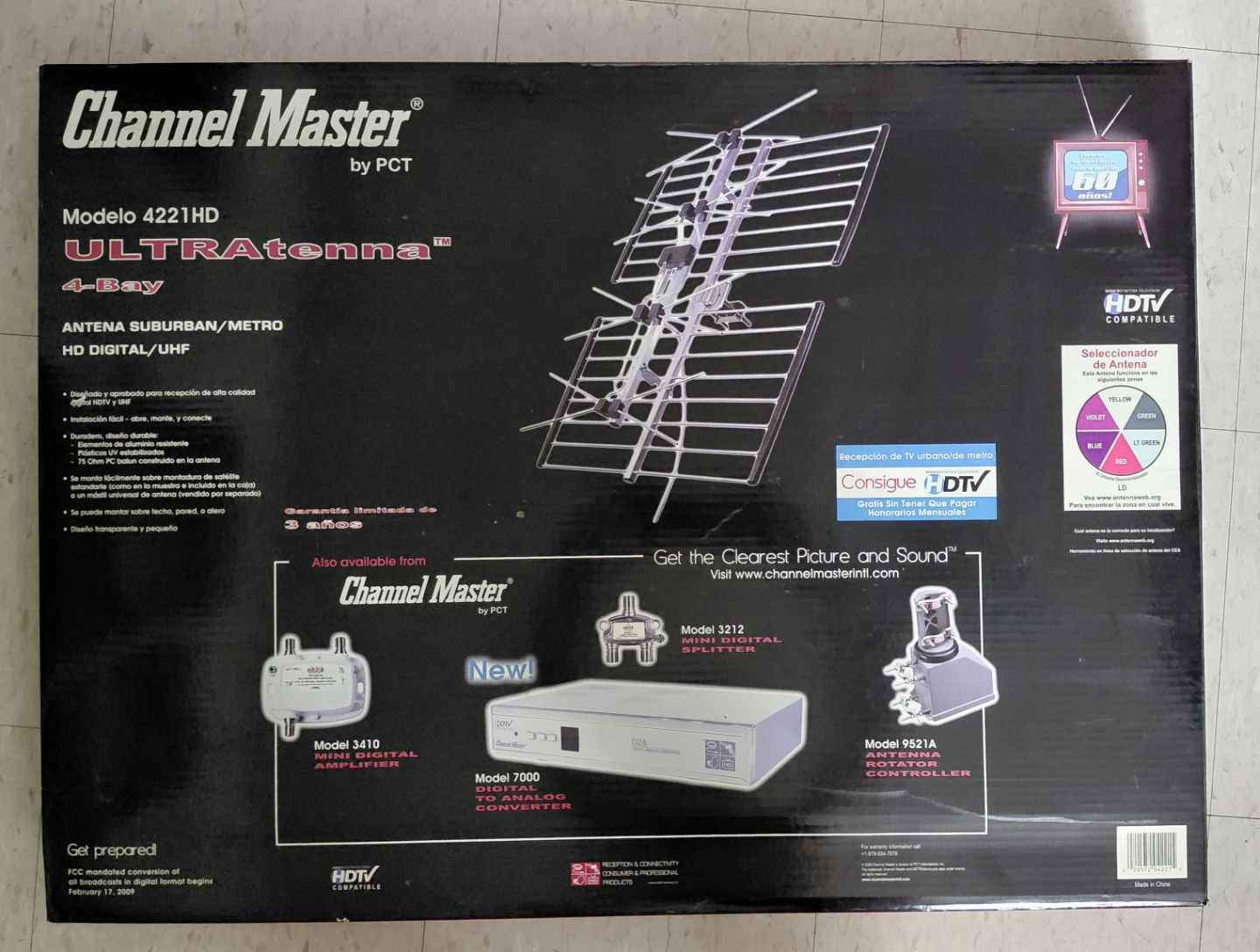 Channel Master ULTRAtenna 4-Bay HDTV Antenna