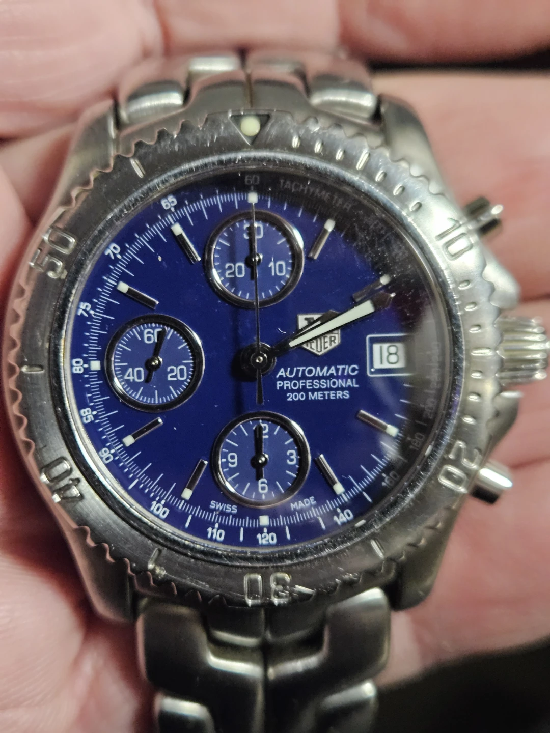 Tag Heuer Automatic Professional 200 Meters Watch