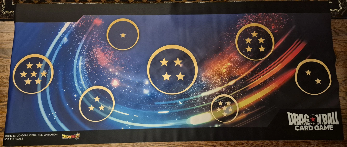 Dragon ball fusion world 4 player playmat