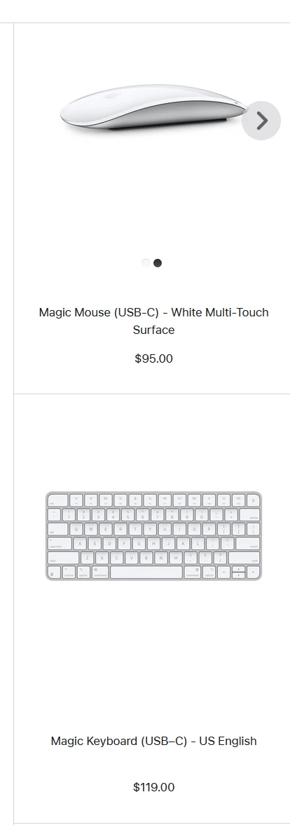 New Apple Magic Keyboard & Magic Mouse - photo 3