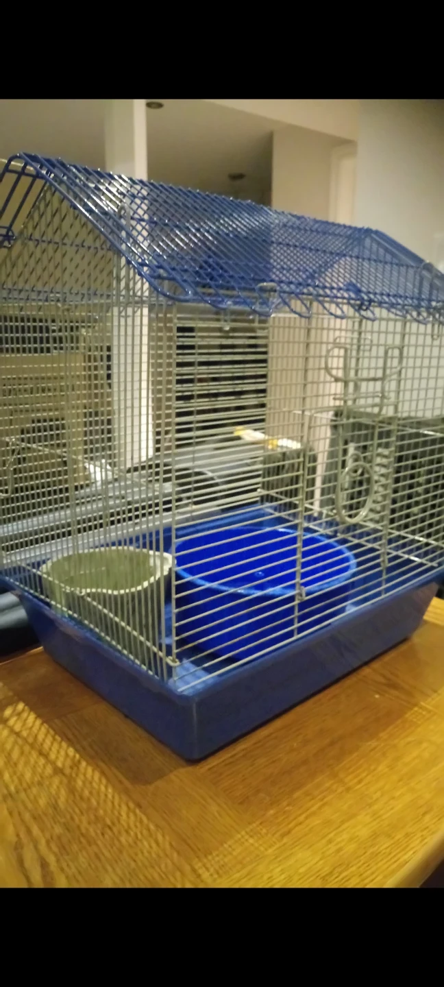 Blue hamster Cage - photo 2