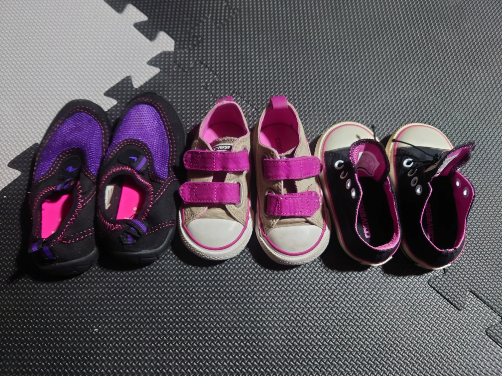 Kids' Converse & Water Shoes - Size 4-7