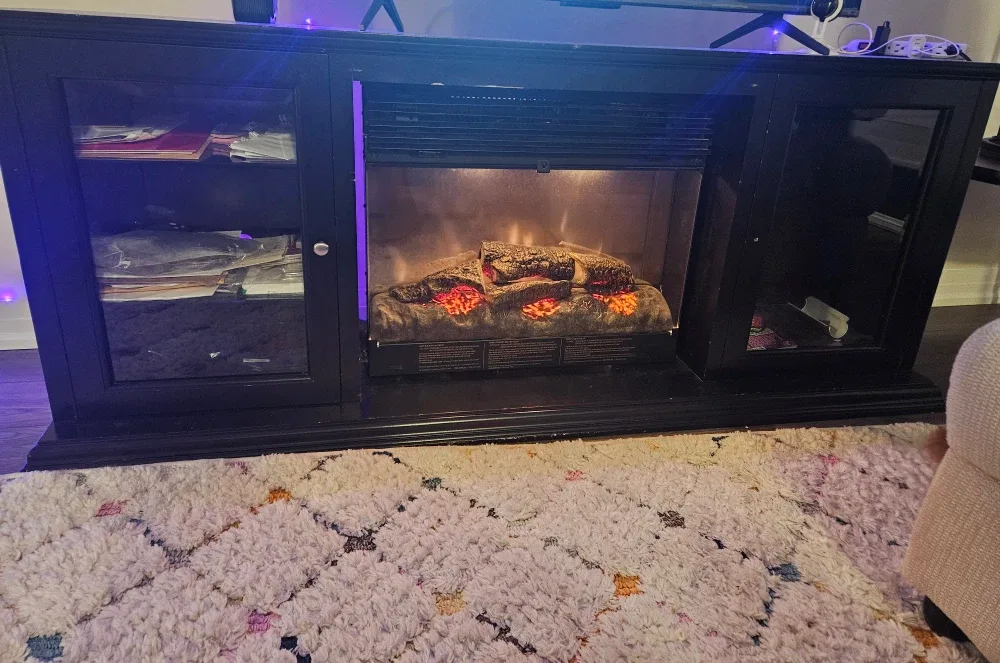 Electric fireplace Console image indicator(2)