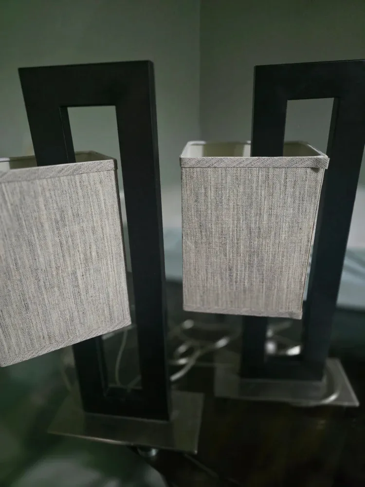 Pair of Modern Accent Lamps image indicator(2)