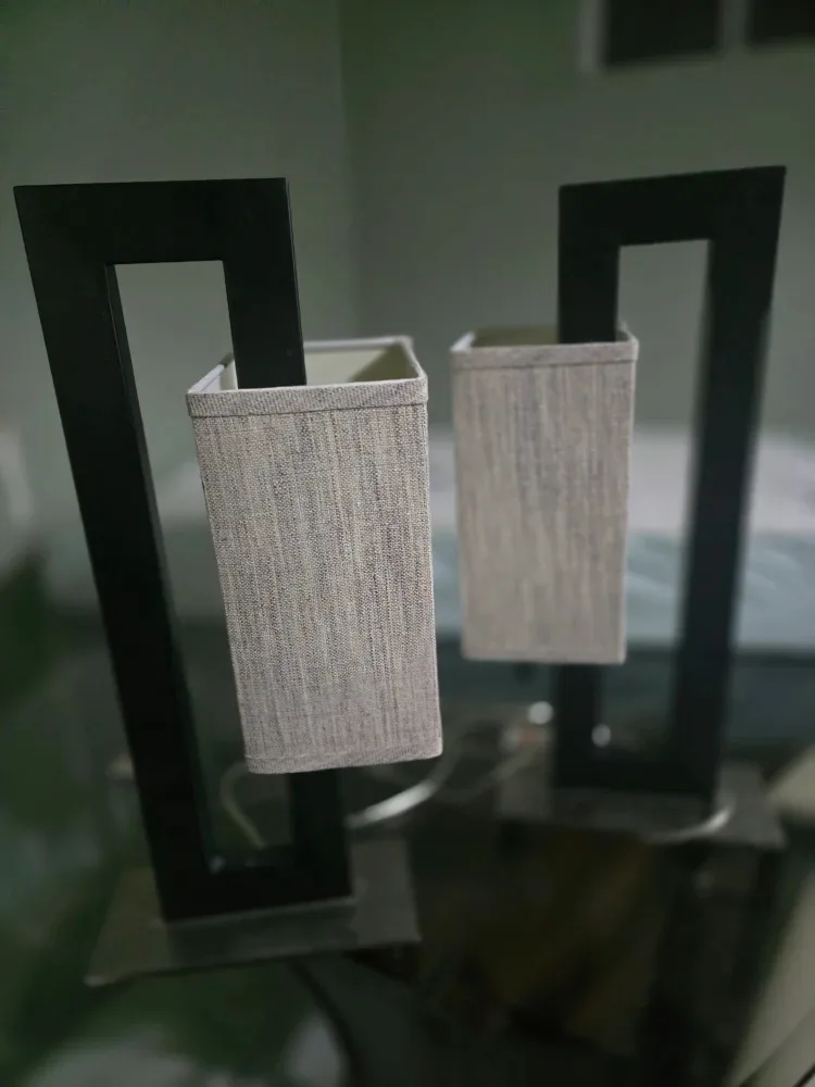 Pair of Modern Accent Lamps image indicator(3)