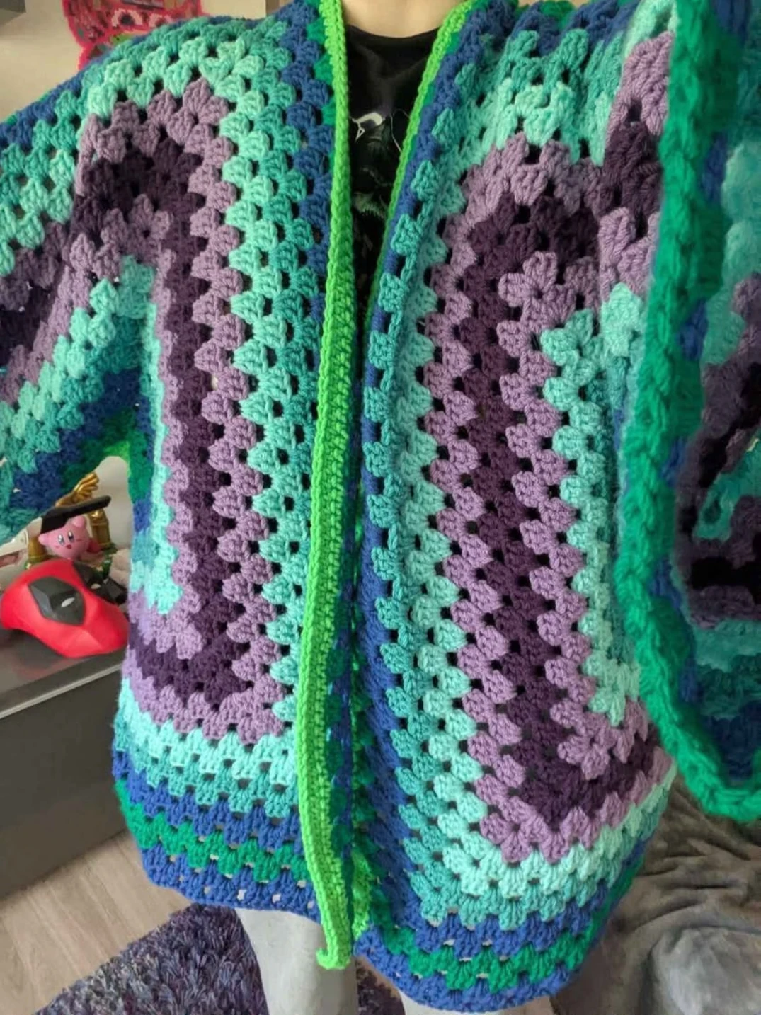 Handmade Crochet Minecraft Sweater - photo 2