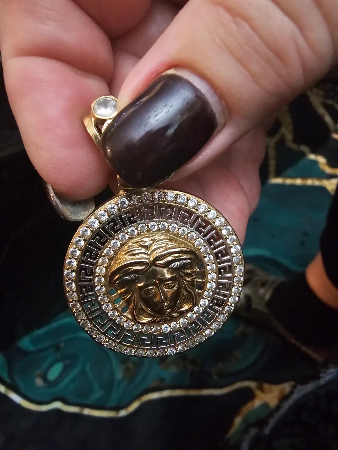 Versace Medusa Gold Pendant