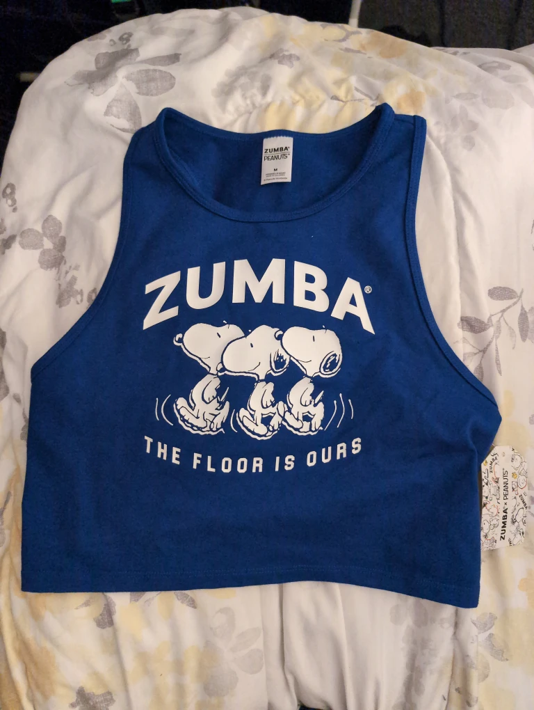 Zumba Peanuts Tank Top - Size M