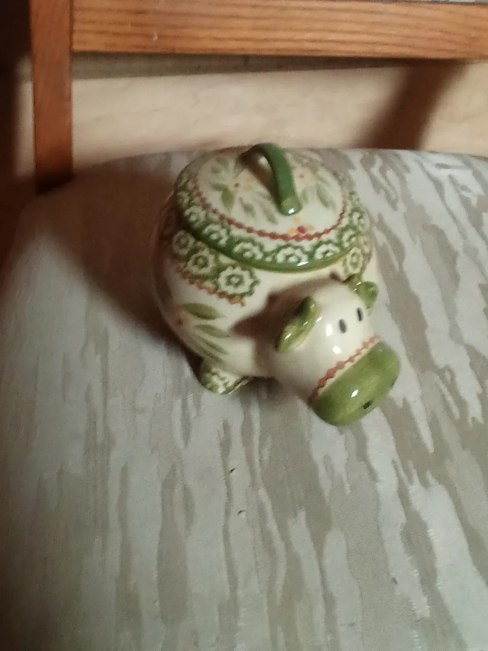 Temptations Old World Cow Sugar Bowl. #Cleanout image indicator(2)