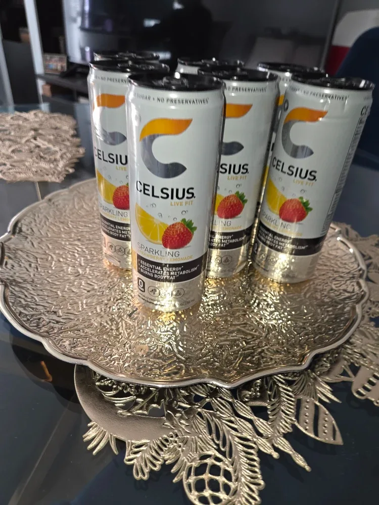 Celsius Sparkling Lemonade Energy Drink