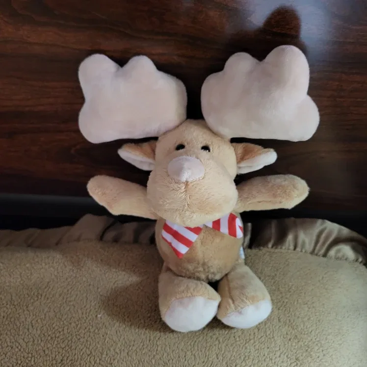 Kinder Plush Moose Toy - NEW