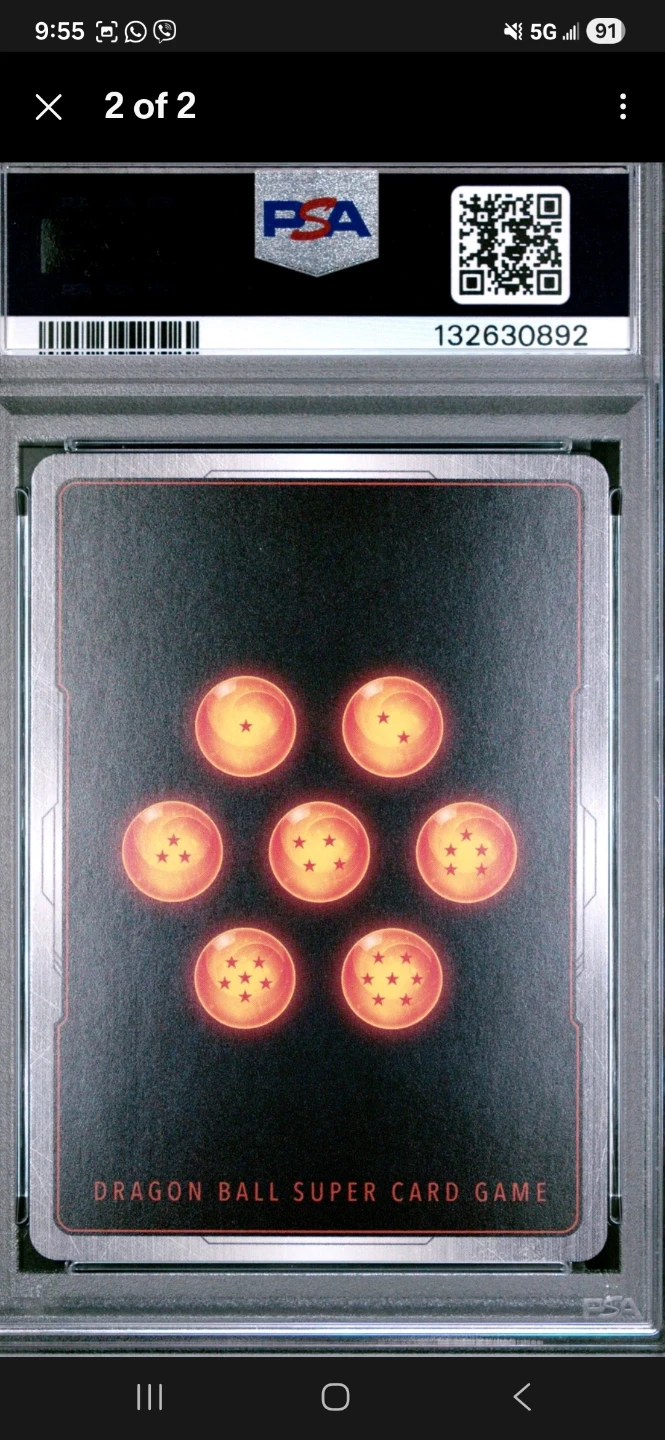 2024 DBS Fusion World Bardock Regionals Top Prize psa 10 - photo 2
