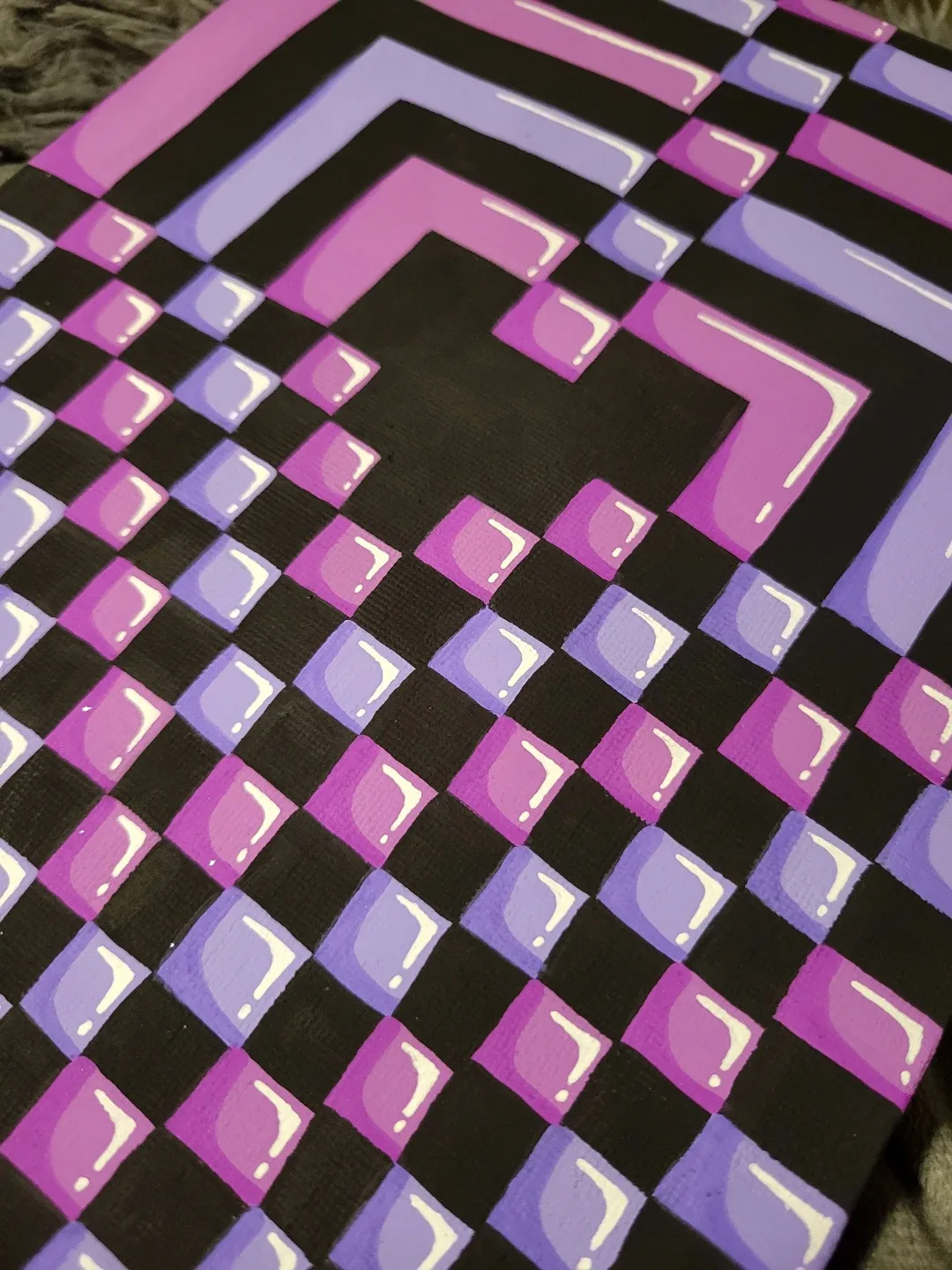 Abstract Geometric Art Painting