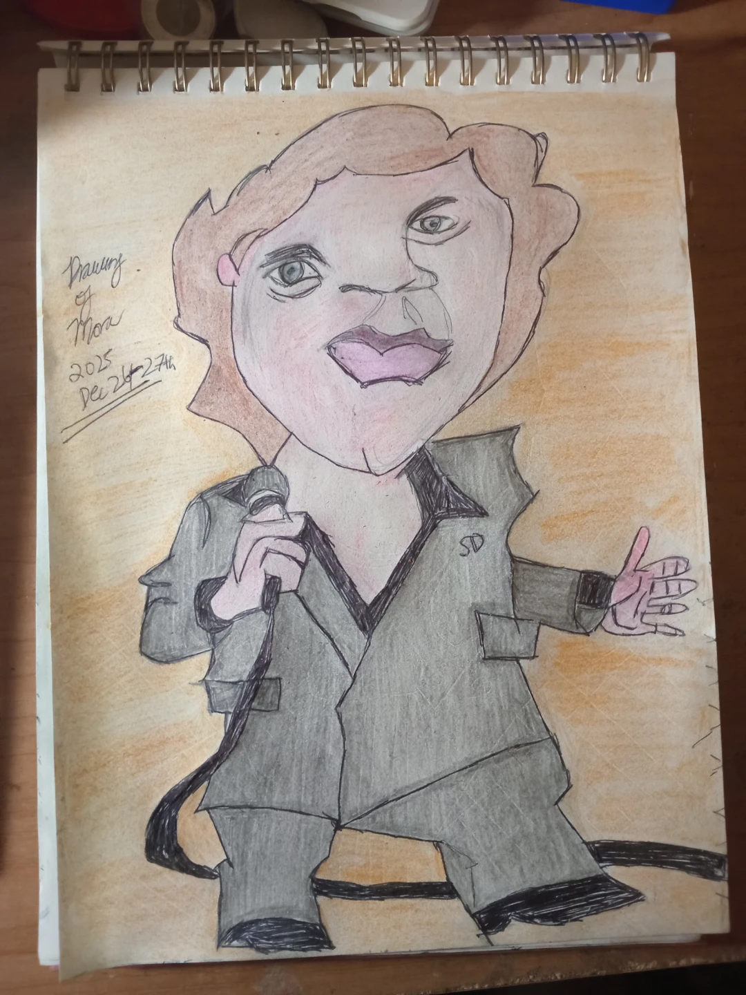 MORA DRAWING ILLUSTRATION BY CUSTOM ARTIST SHERWIN D'SOUZA
