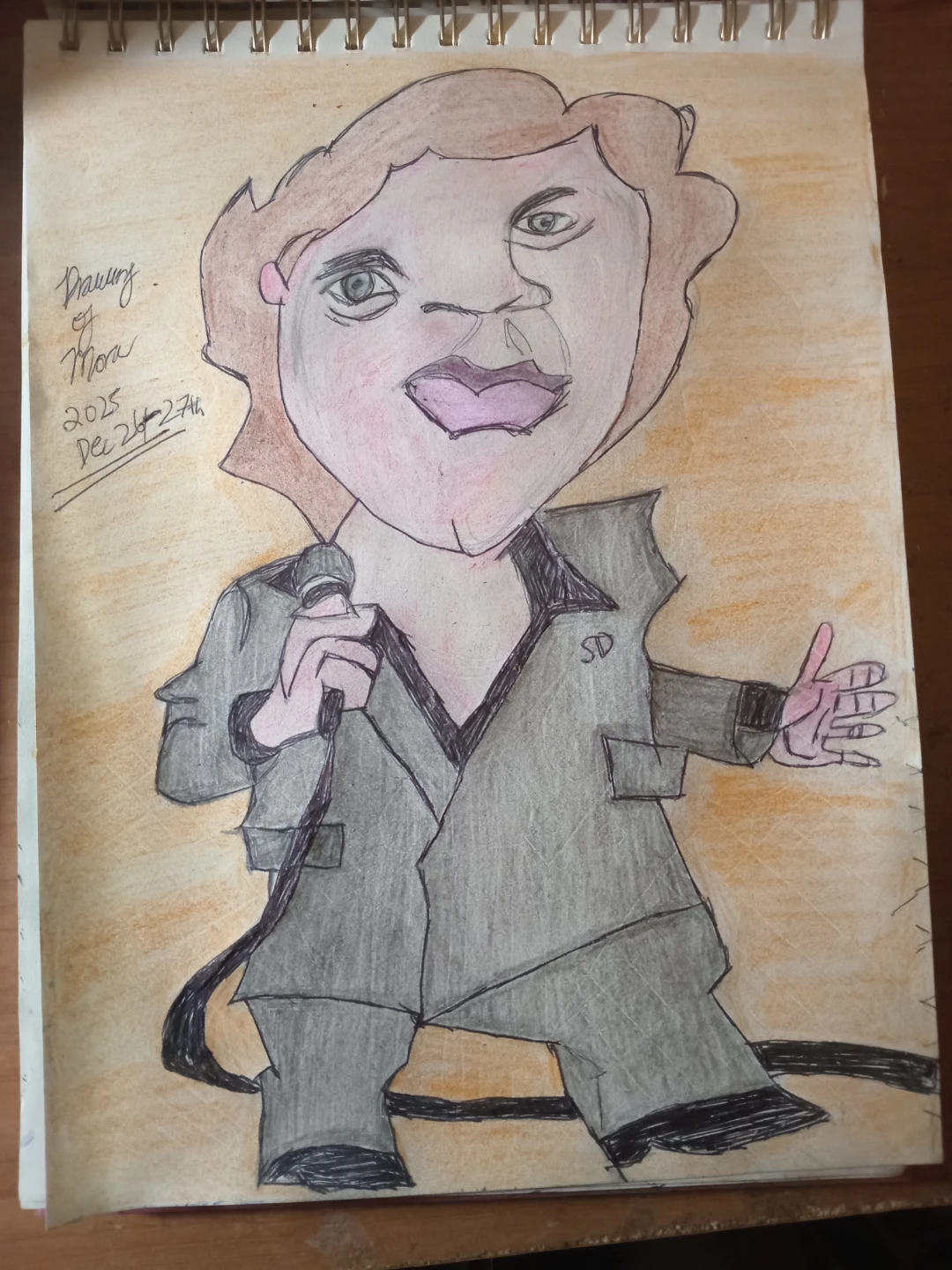 MORA DRAWING ILLUSTRATION BY CUSTOM ARTIST SHERWIN D'SOUZA - photo 5