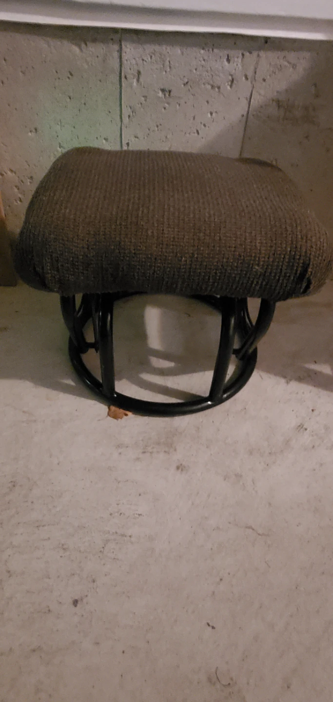 Upholstered Swivel Stool