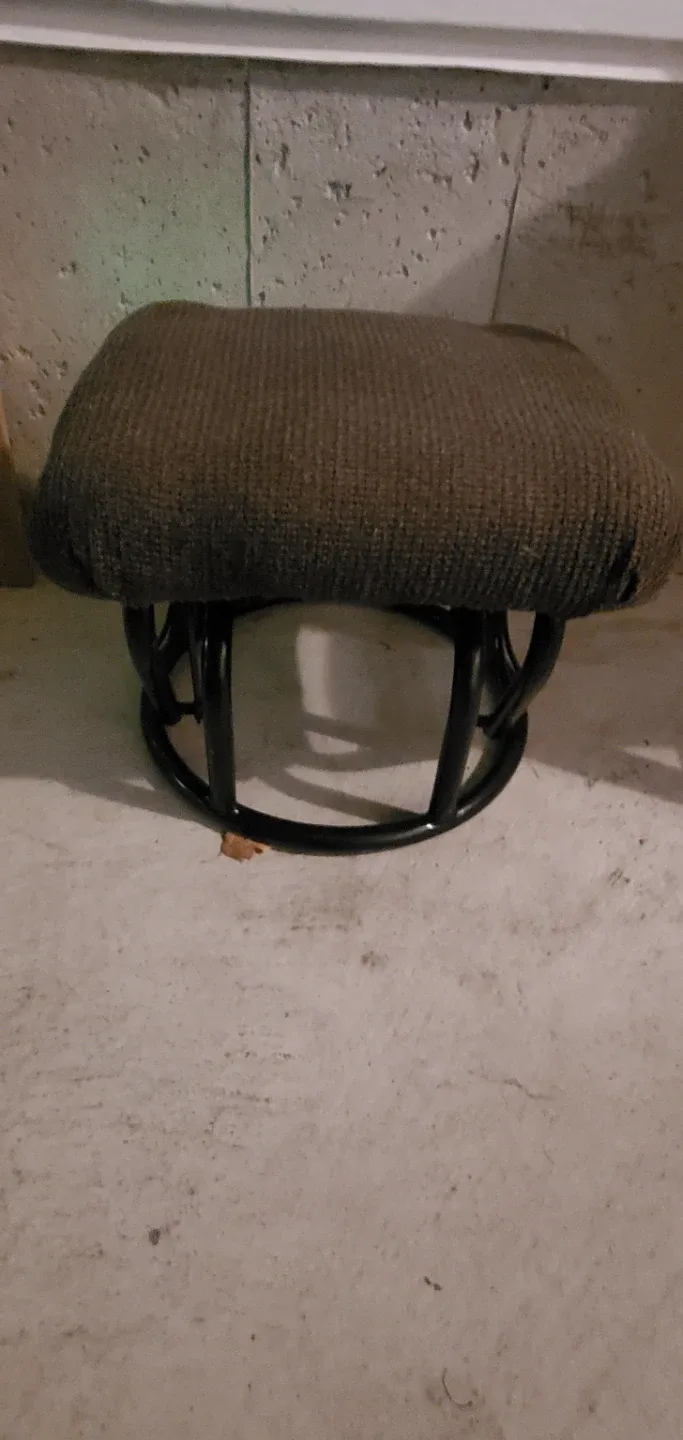 Upholstered Swivel Stool