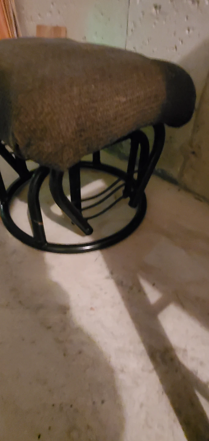 Upholstered Swivel Stool - photo 2
