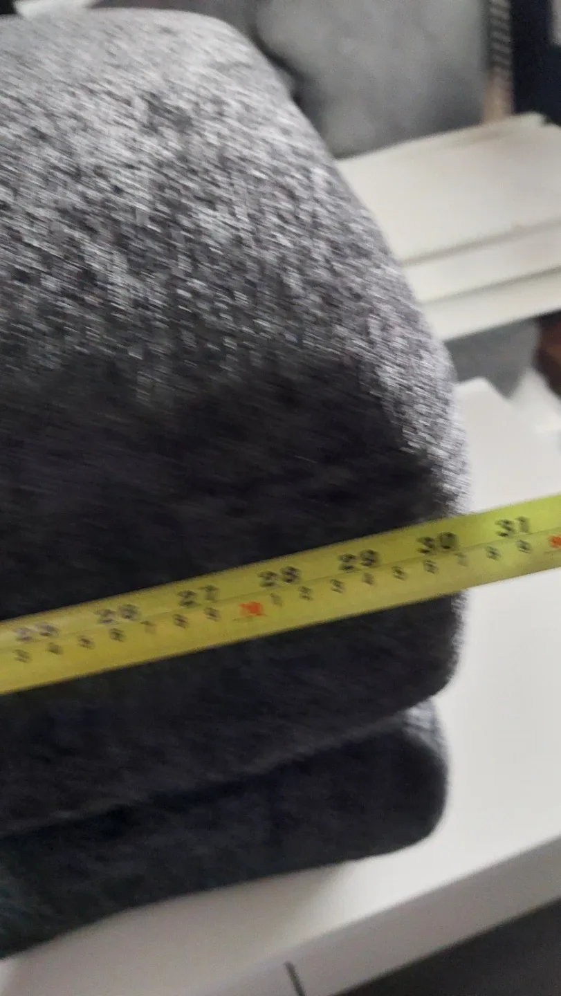 Grey Sofa Seat Cushions (25x31 inches) image indicator(3)