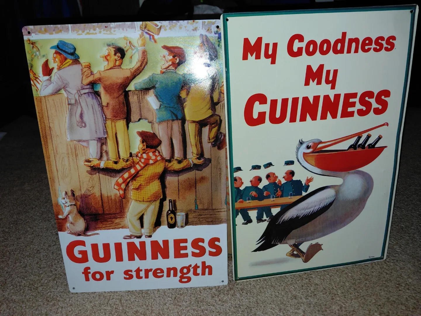 Guinness Advertising Signs