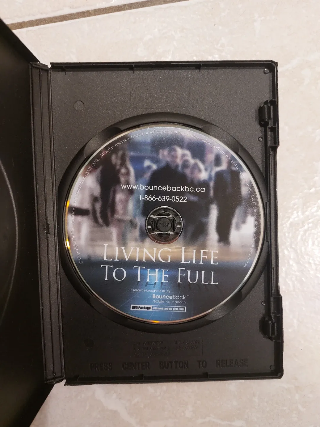 Living Life to the Full DVD - Depression Self-Help #Cleanout image indicator(3)