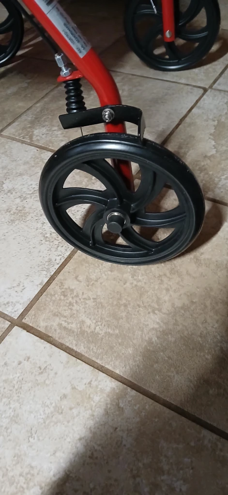 Drive Medical Rollator Walker - Red - photo 4