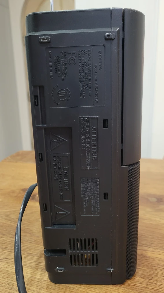 Sony CFM-30TW Radio Cassette-Corder - photo 5