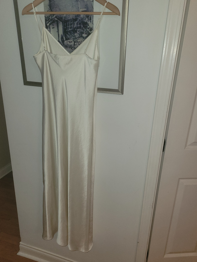 Wilfred White Slip Dress - Size S - photo 2