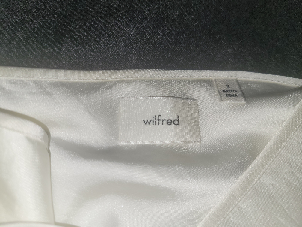 Wilfred White Slip Dress - Size S - photo 3