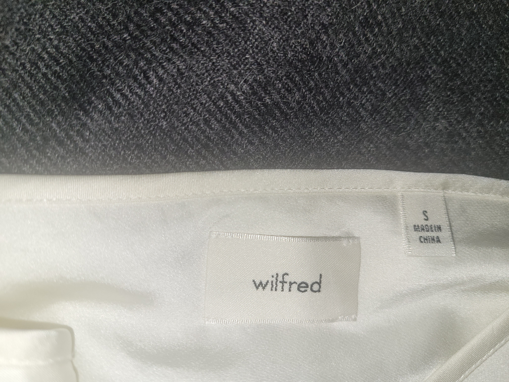 Wilfred White Slip Dress - Size S - photo 4