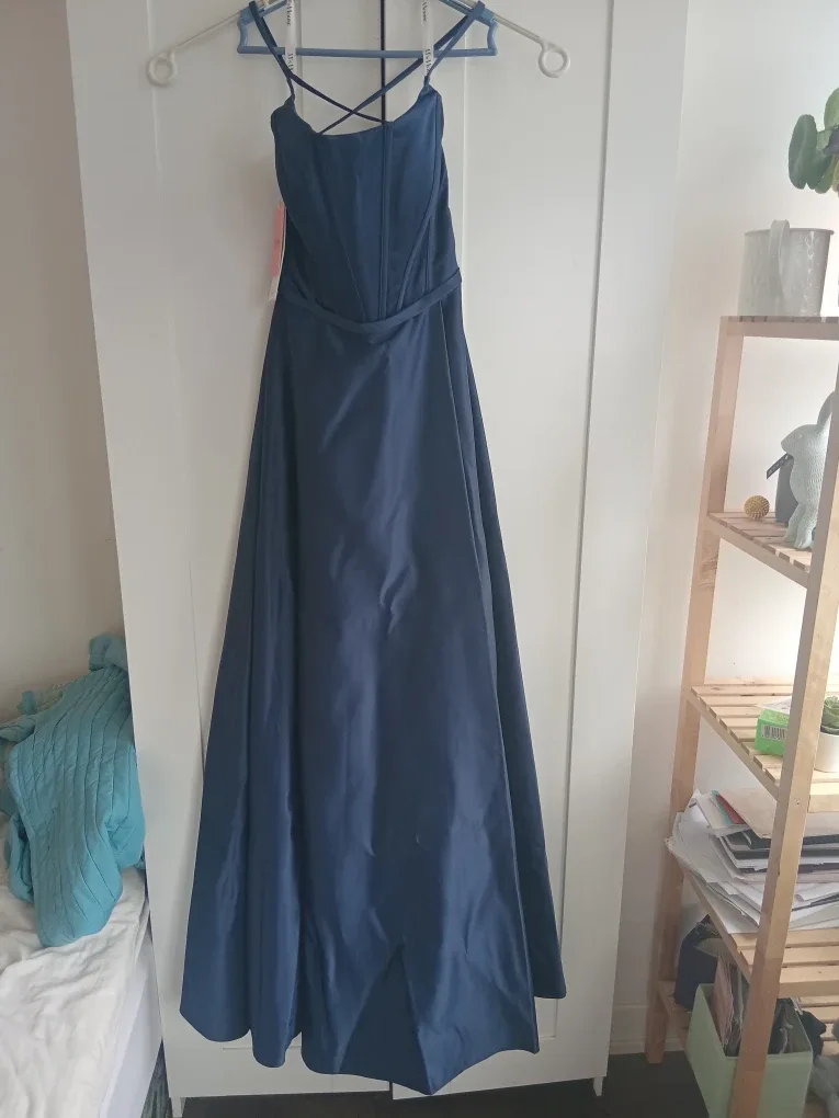 JJ's House Dark Navy Dress - Size US2/UK8