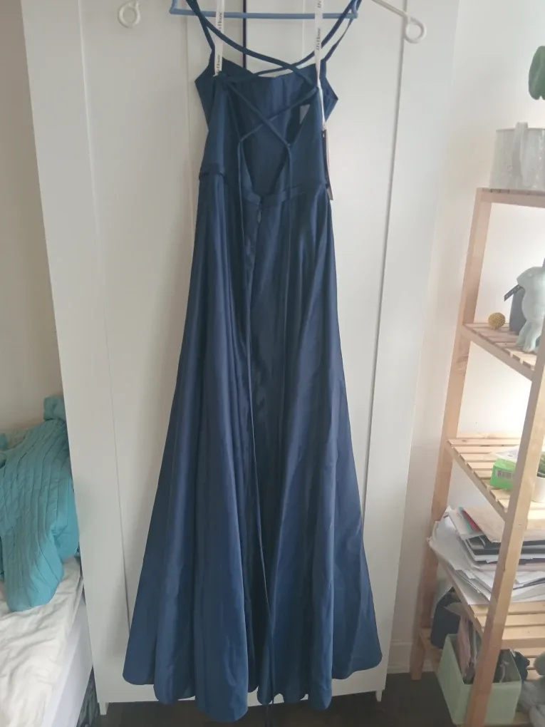 JJ's House Dark Navy Dress - Size US2/UK8 image indicator(3)