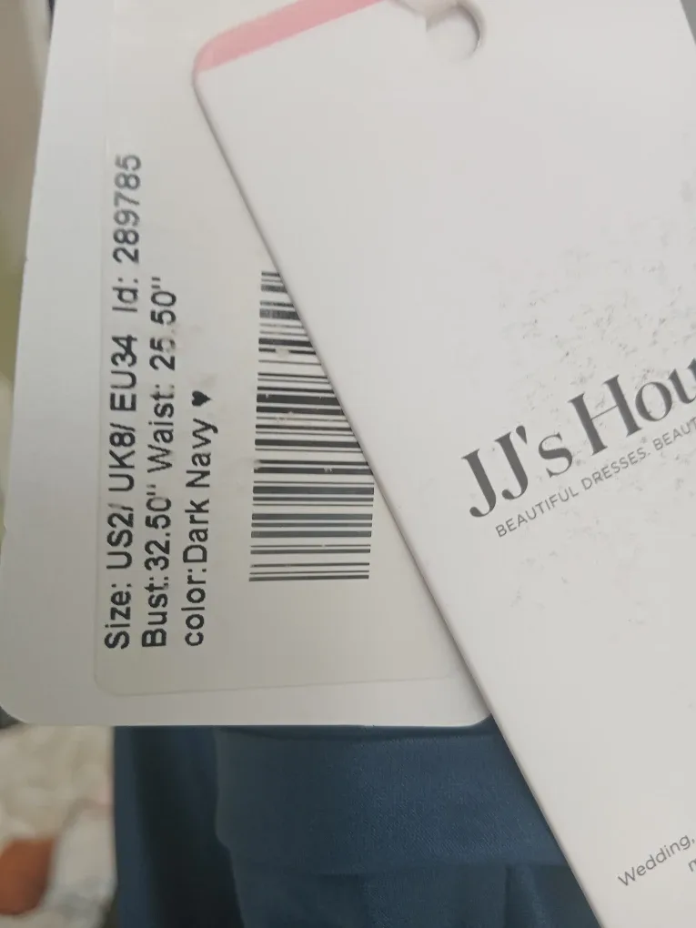 JJ's House Dark Navy Dress - Size US2/UK8 image indicator(4)