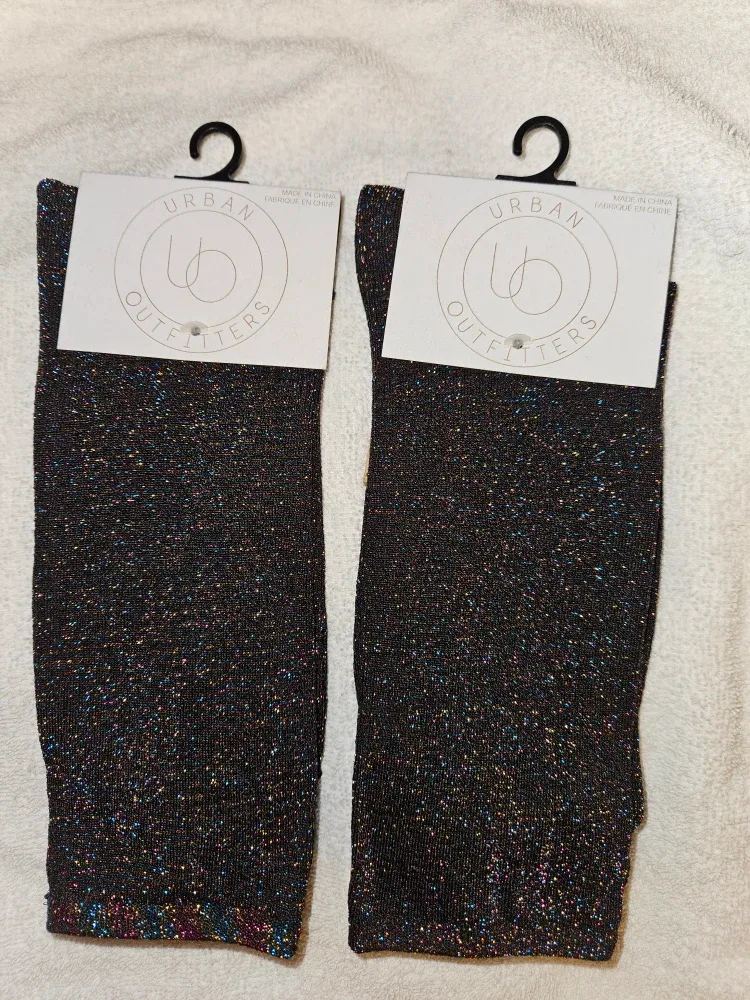 Urban Outfitters Sparkly Socks