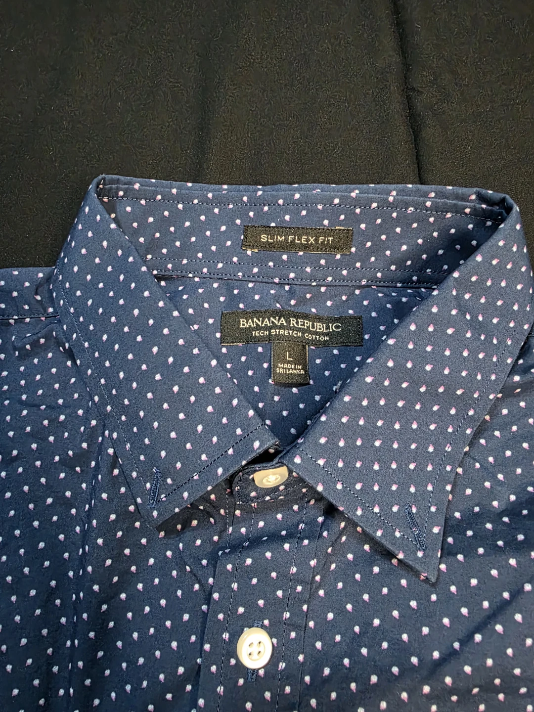 Banana Republic Slim Flex Fit Button Down - L