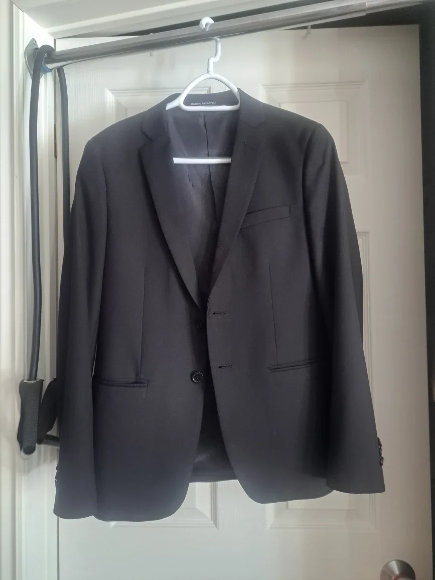 Marco Donateli Black Blazer
