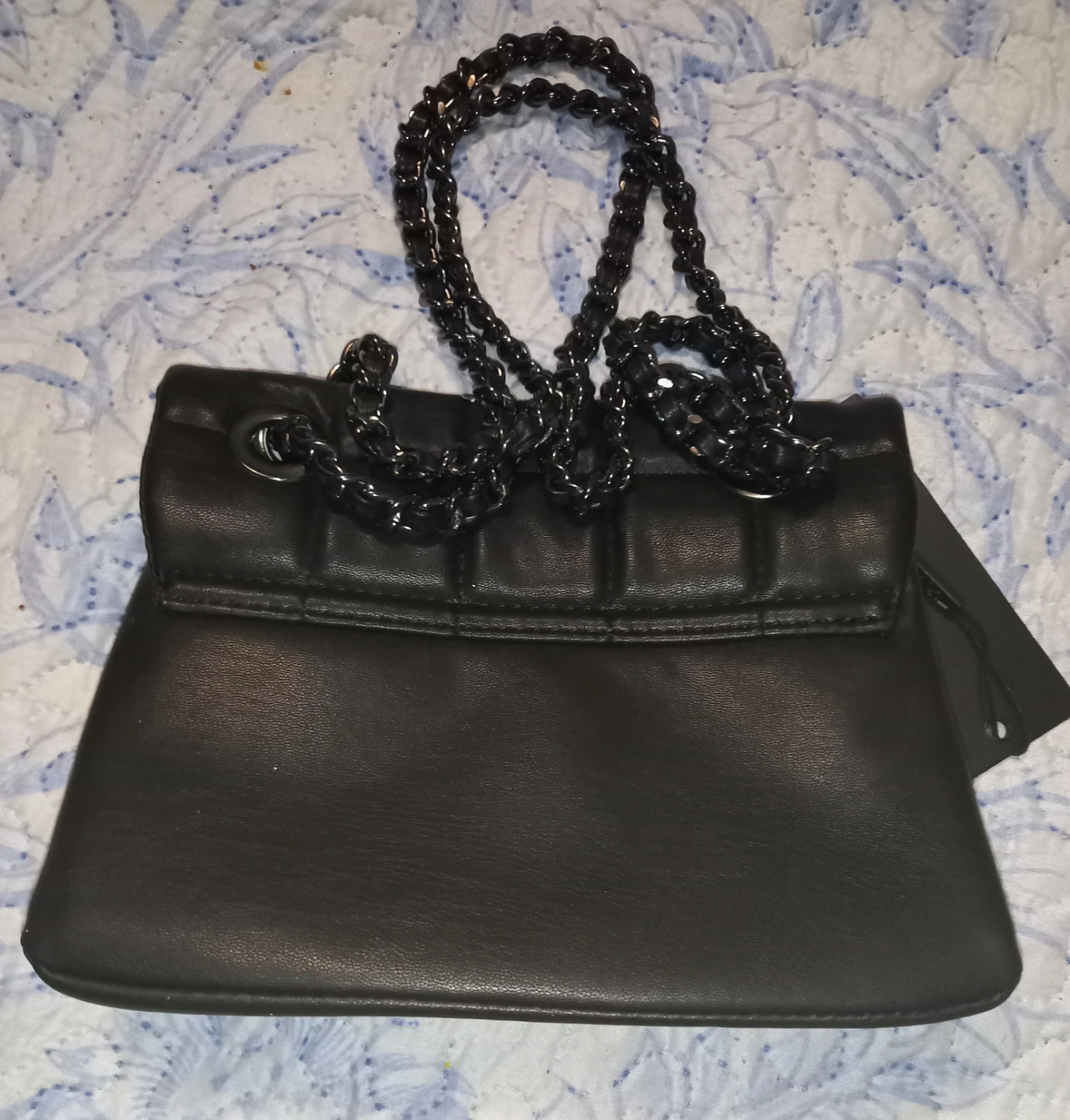 Nicole Miller Black Quilted Shoulder Bag - photo 3