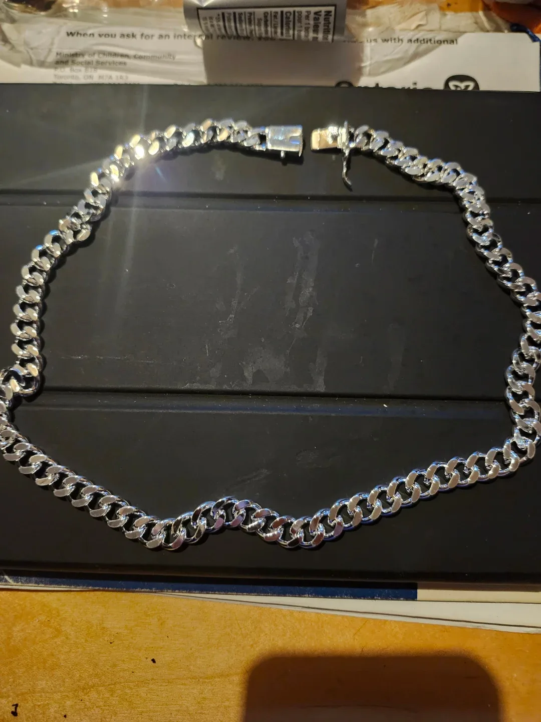 925 Sterling Silver Curb Chain