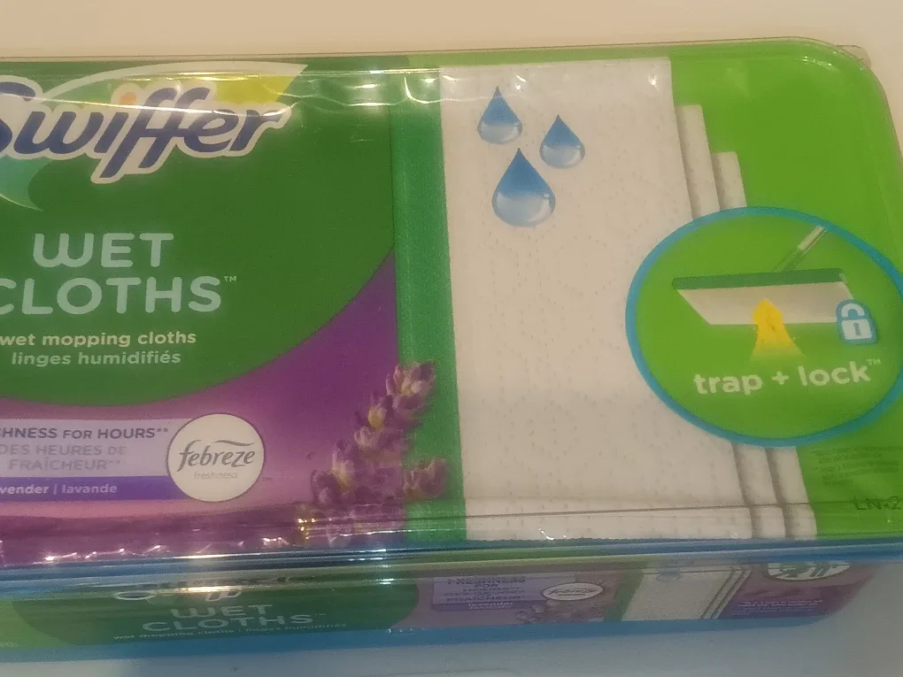 Swiffer Wet Cloths - Lavender Scent
