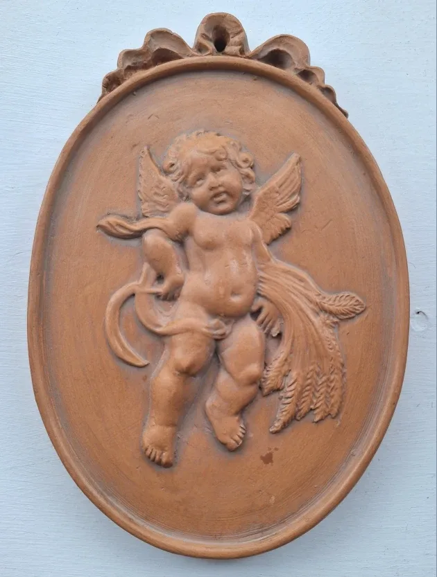 Vintage Italy Art Set of 3 Dolfi Montelupo Tuscany Pottery image indicator(4)