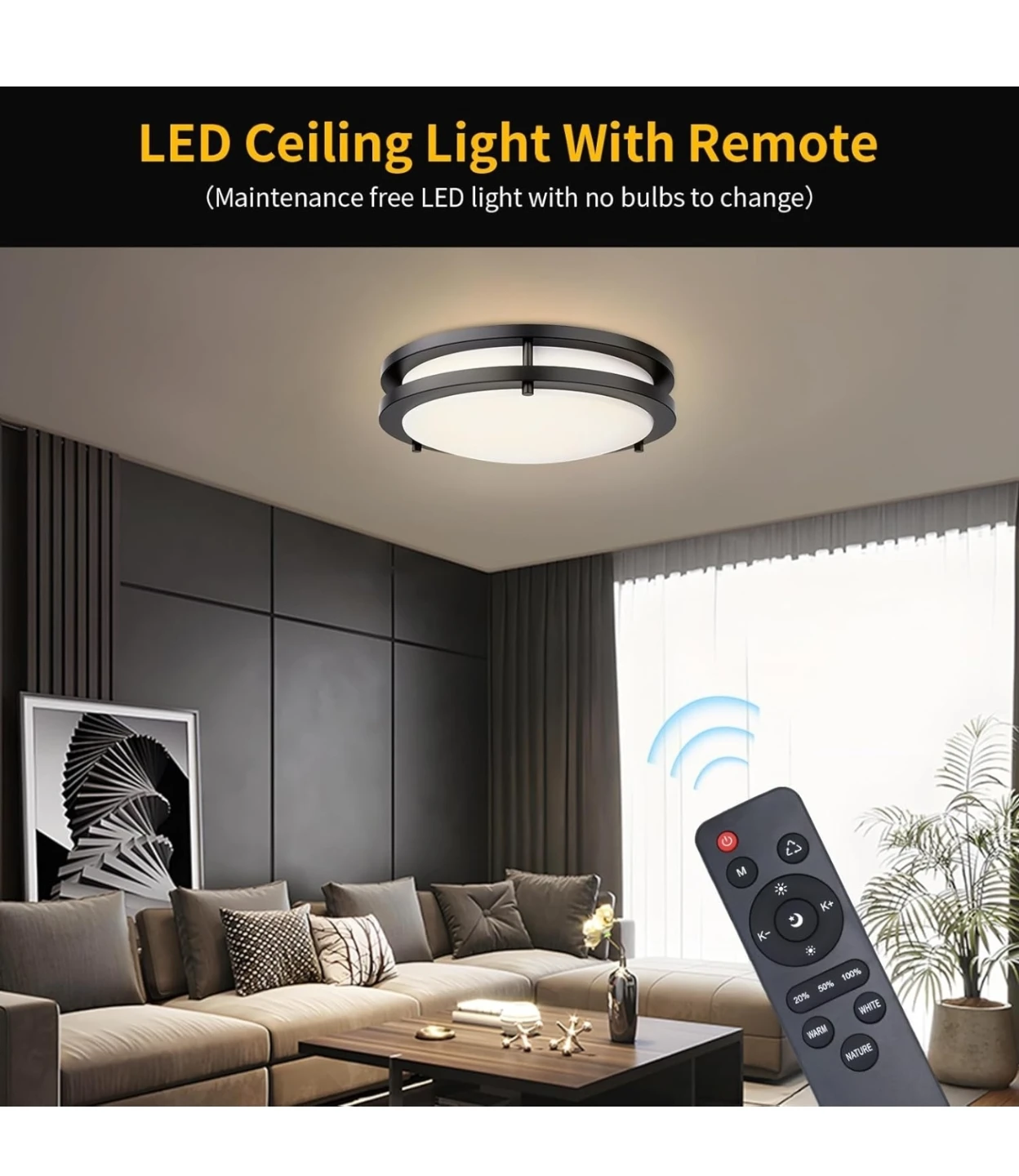 Flush Mount Ceiling Light - photo 5
