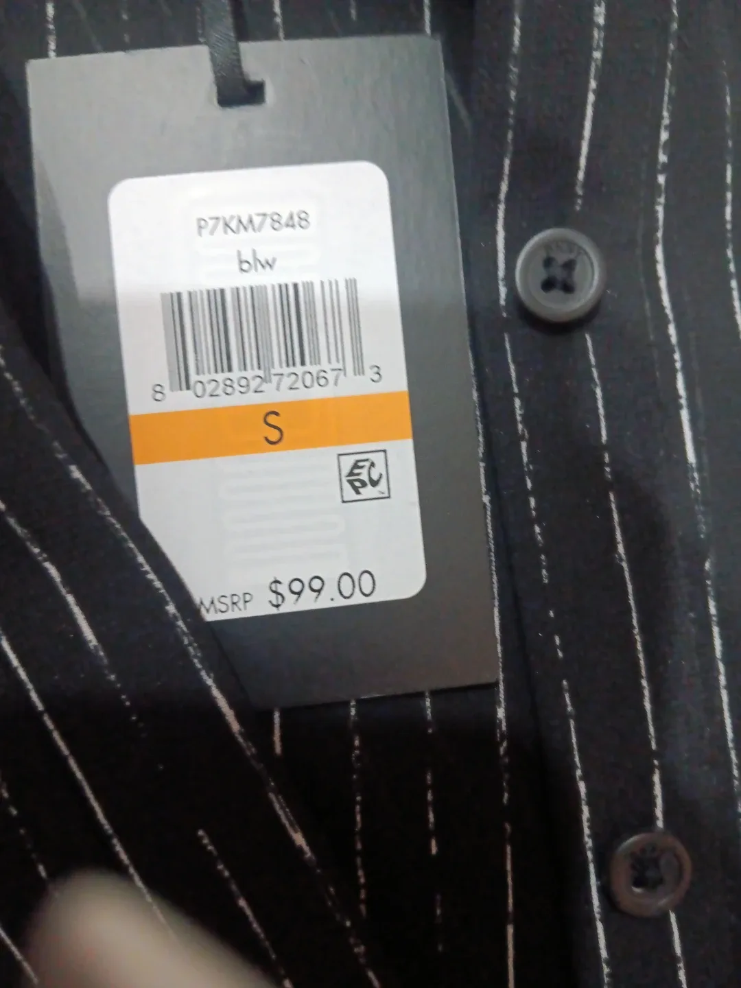 Tretorn Rain Jacket - Size Small - Black