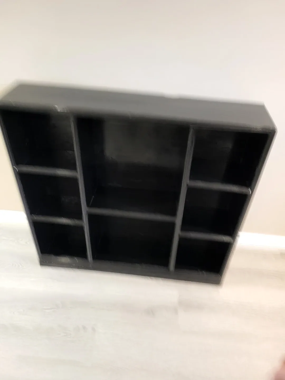 Black Bookshelf Unit - 36" x 8" image indicator(3)