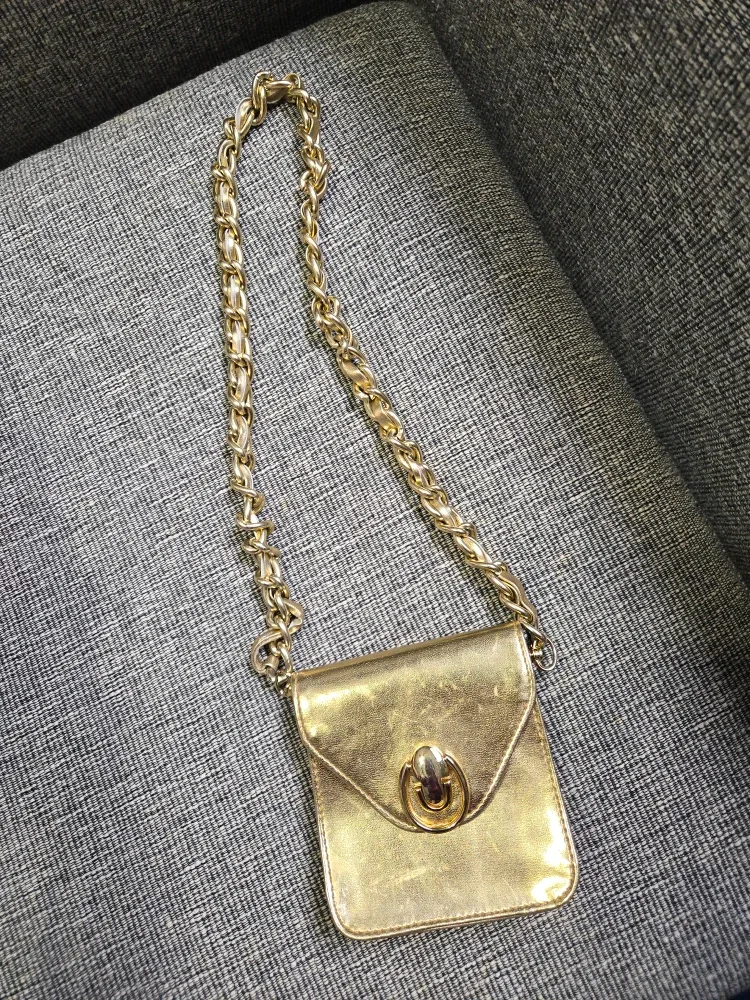 Small gold purse