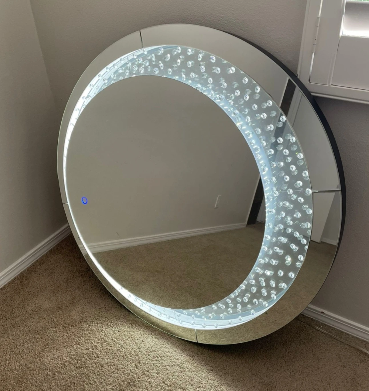 Console table with led mirror - photo 4