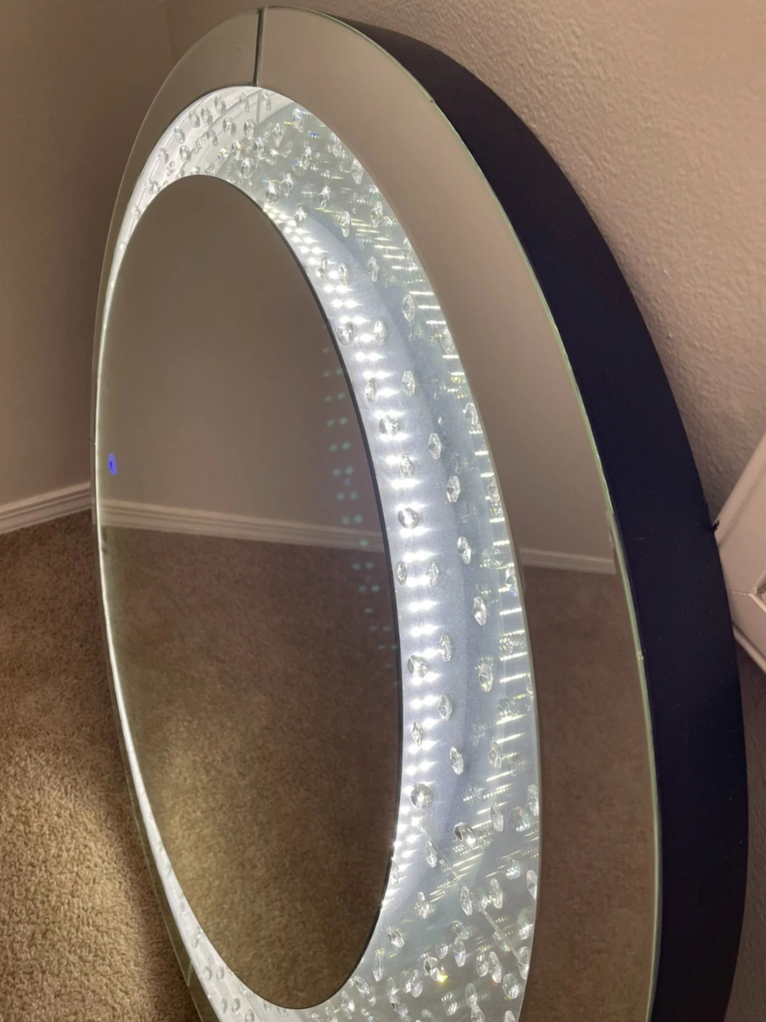 Console table with led mirror - photo 5