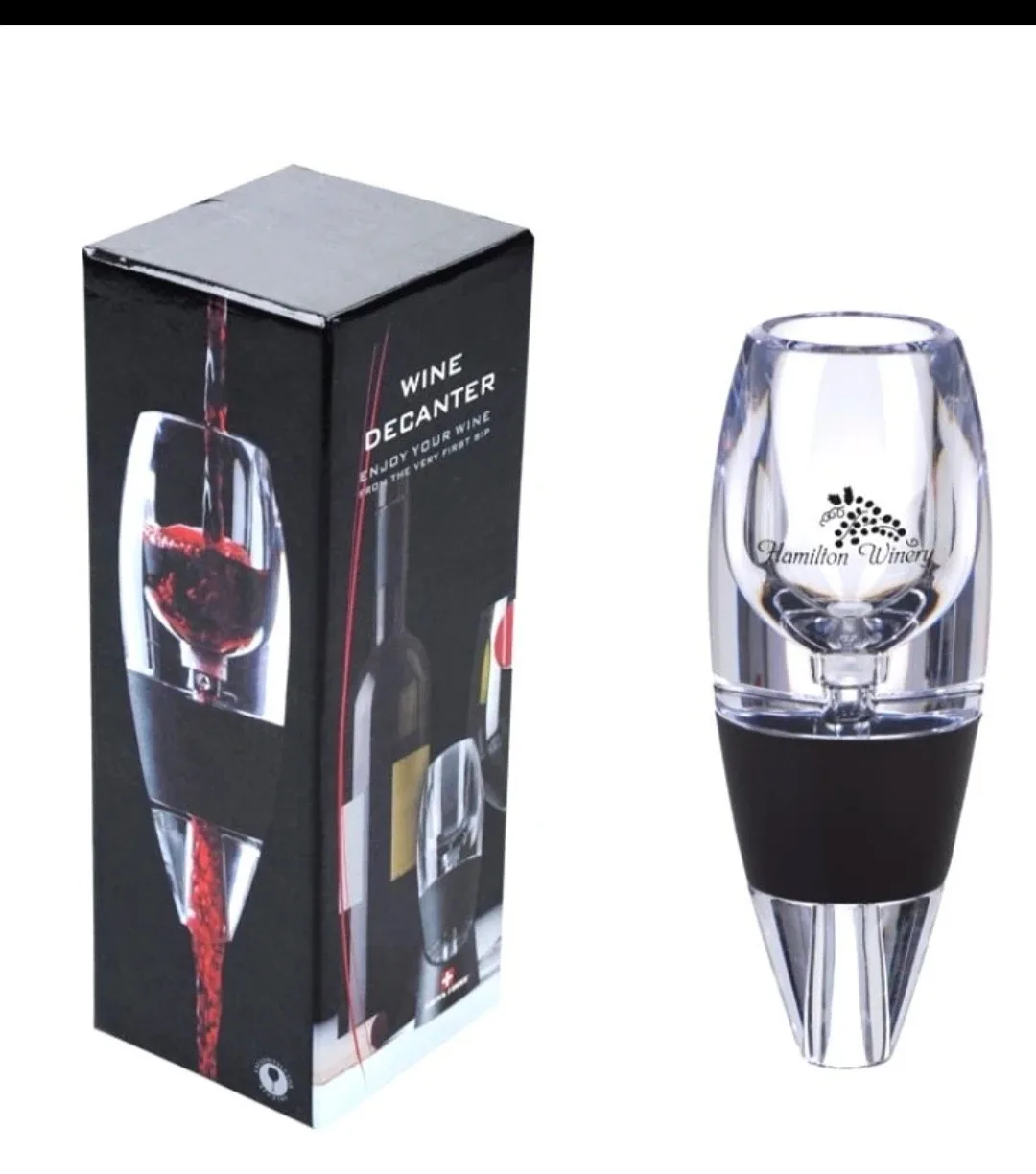 Brand New Swiss Force Wine Decater and Wine Aerator