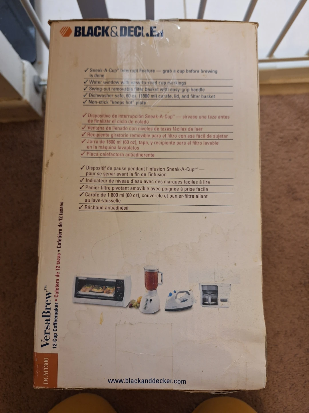 Black & Decker VersaBrew 12-Cup Coffeemaker DCM1300 - photo 2