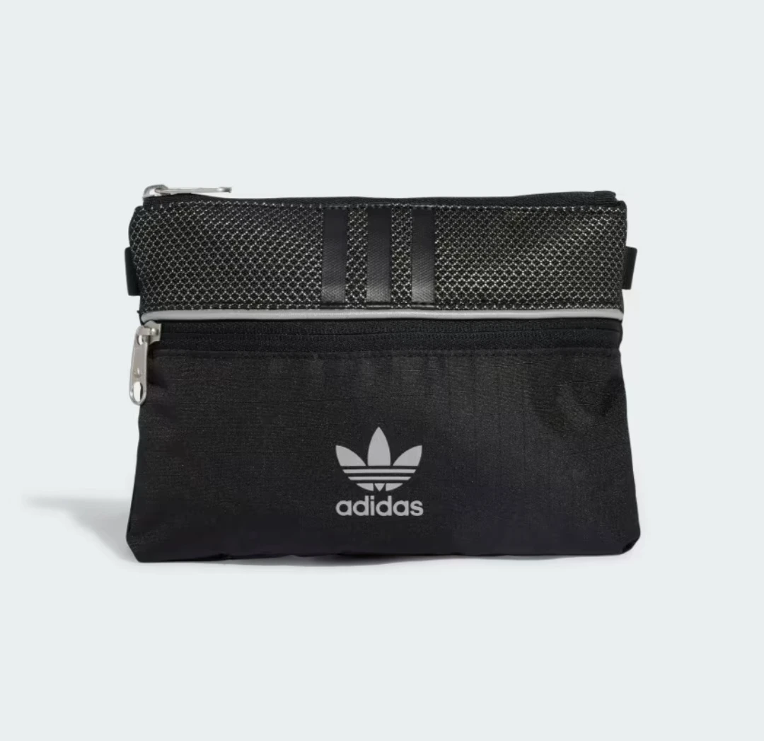 Adidas Sacoche Black Crossbody Bag - New - photo 3