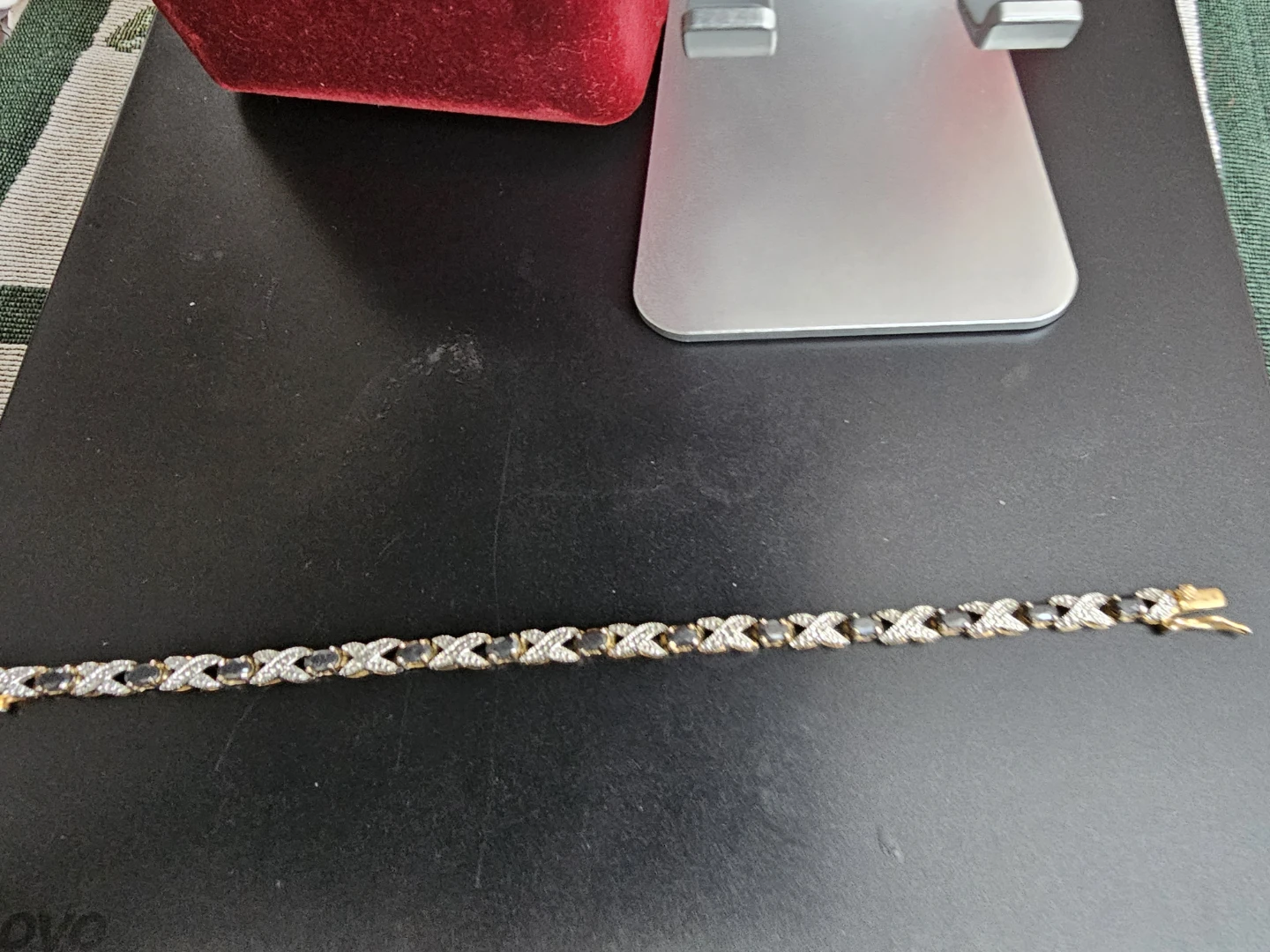Gold & Sapphire Bracelet